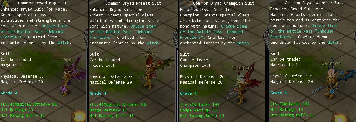 Dryad Costumes